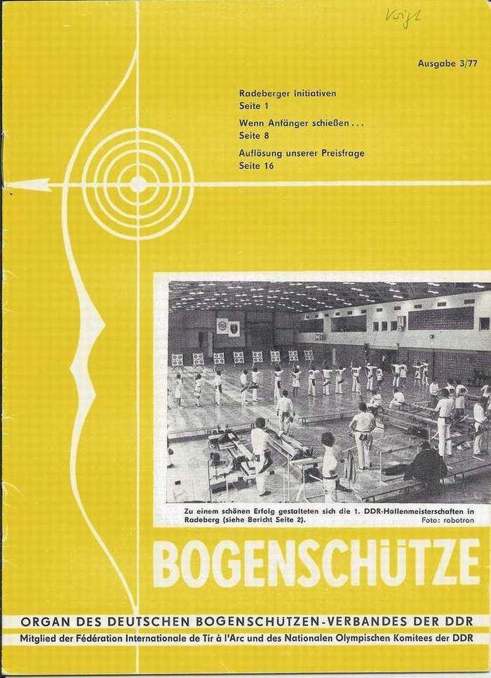 Bogenschütze 1977